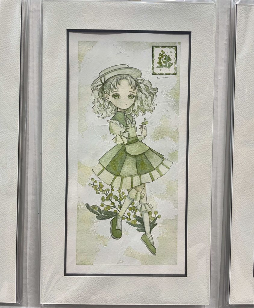 原画「ミモザ」