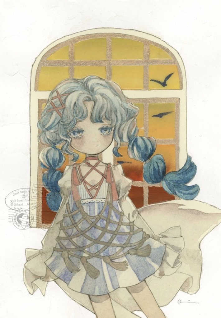 原画「sunset」