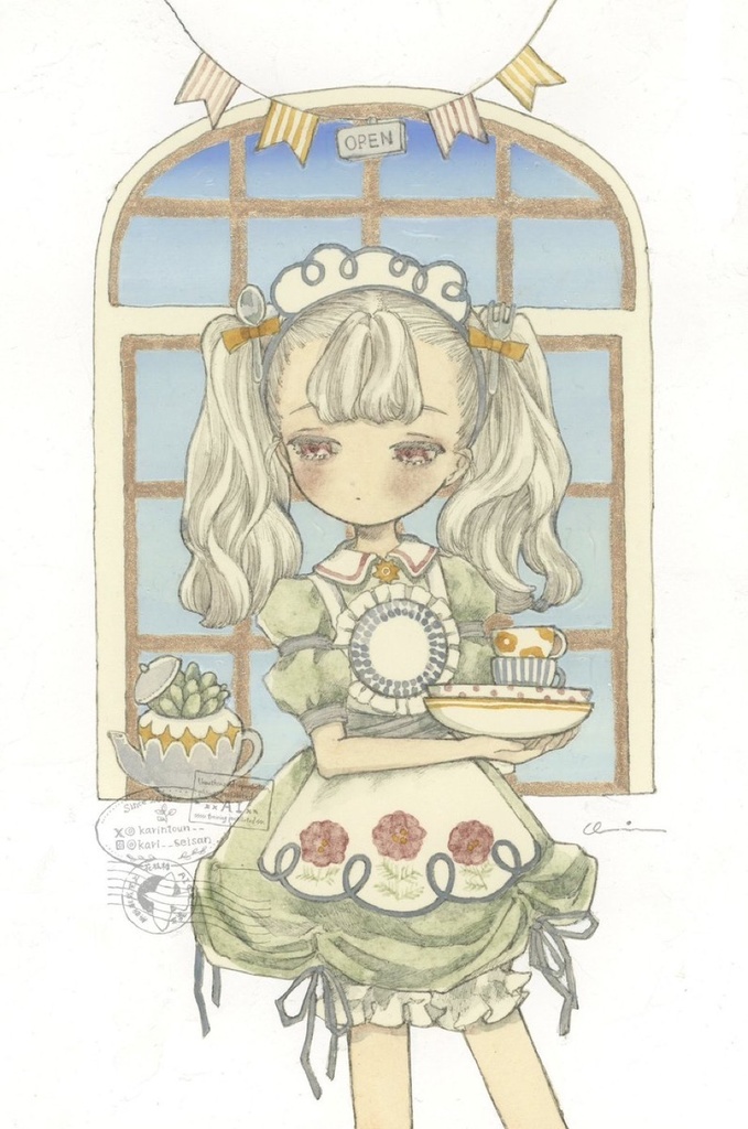 原画「before noon」