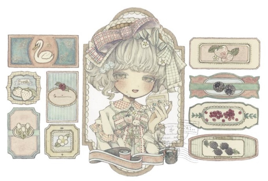 原画「Fresh」