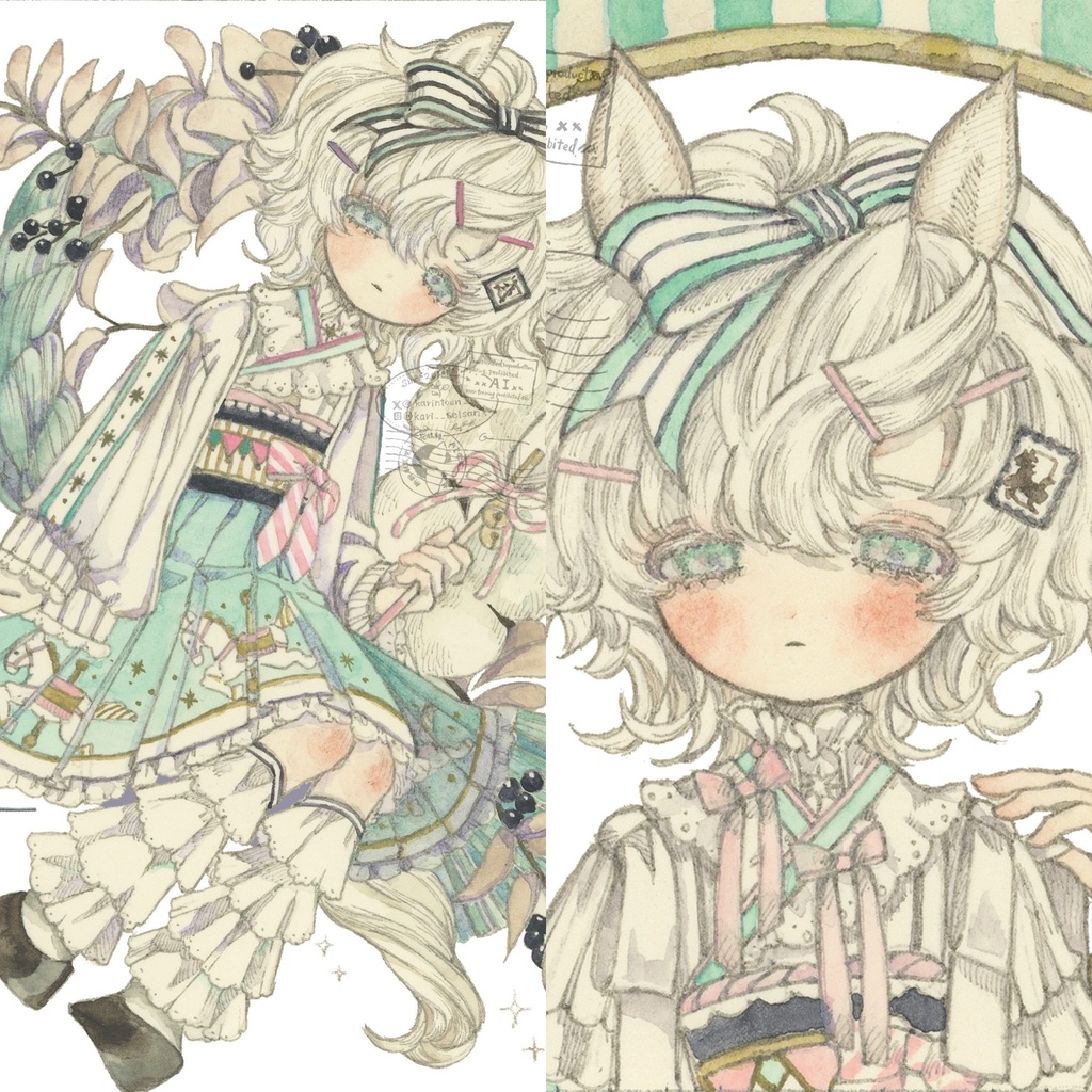 ポスカセット｢horse｣