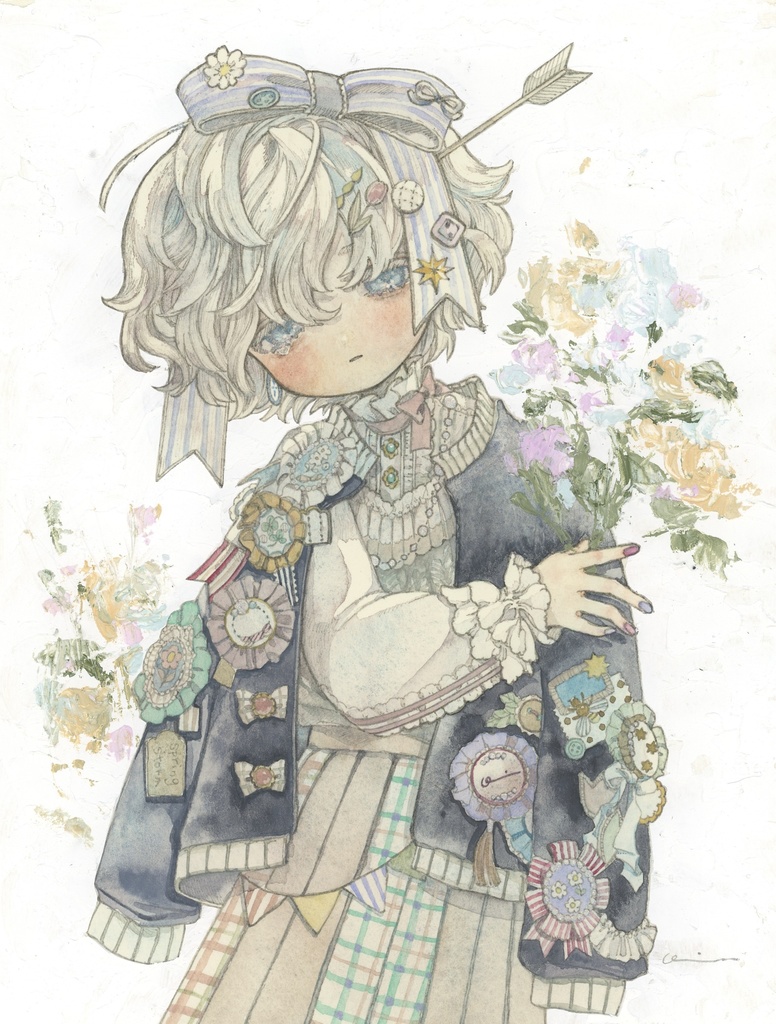 原画「春嵐」