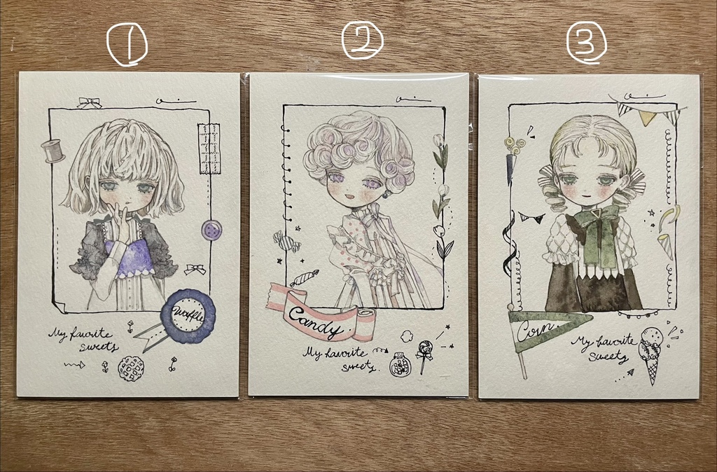 ドローイング①〜③