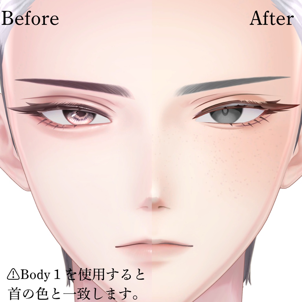 【悠莉-Yuri-】Velvet&Venom Eye+MakeupTexture