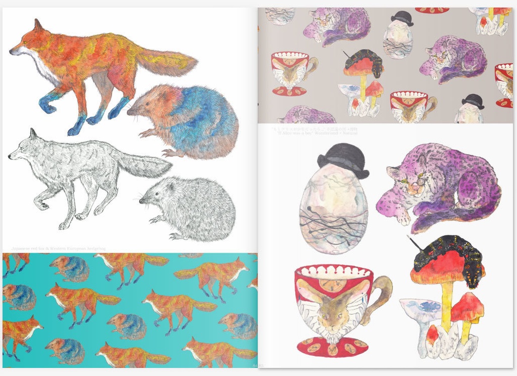 画集「made blue -Fantasy A story that colors everyday life-」