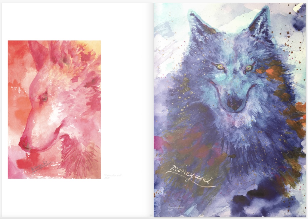 画集「made blue MINEYUKI ART WORKS No.2」