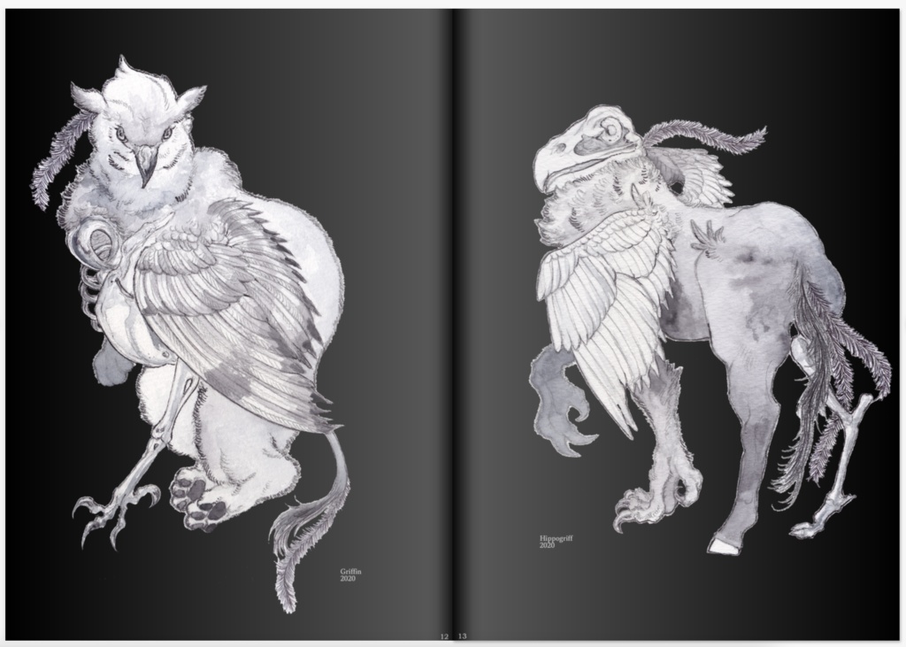 画集「made blue MINEYUKI ART WORKS No.2」