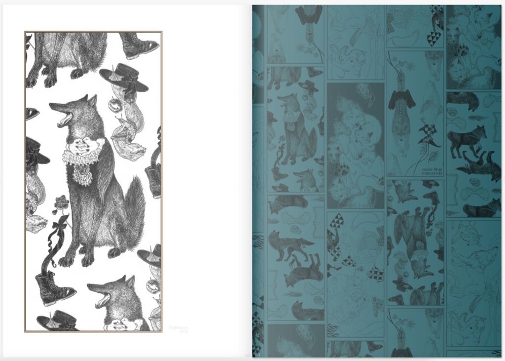 画集「made blue MINEYUKI ART WORKS No.2」