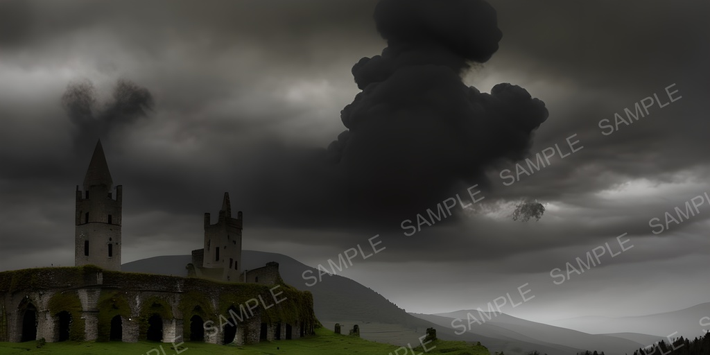 【2k背景素材】滅びた王都|10枚セット