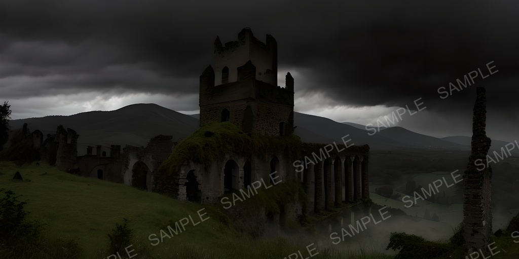 【2k背景素材】滅びた王都|10枚セット