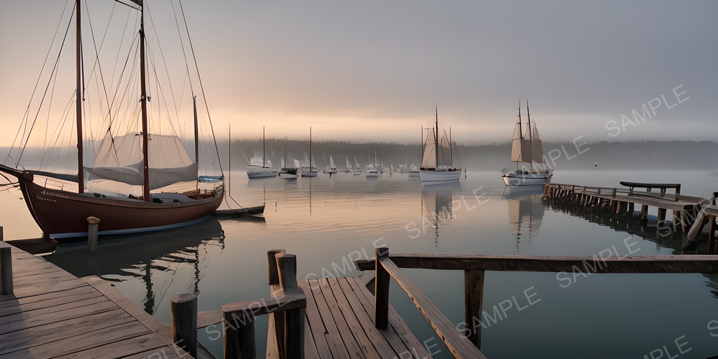 【2k背景素材】中世ファンタジー 水上の港町|10枚セット