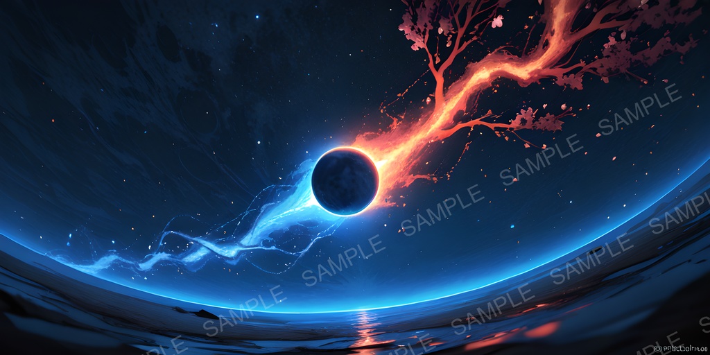 【2k背景素材】ファンタジー 異世界の神夢境|10枚セット