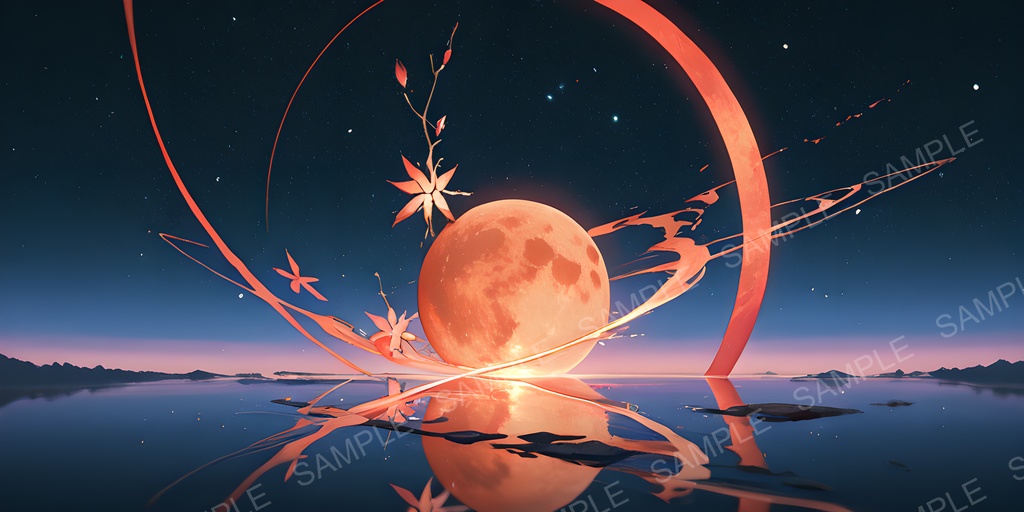 【2k背景素材】ファンタジー 異世界の神夢境|10枚セット