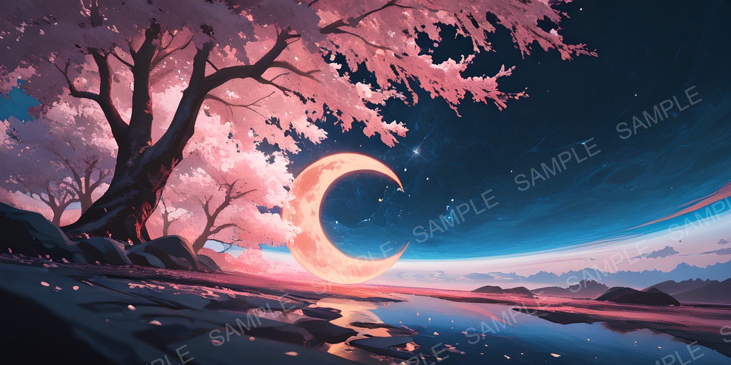 【2k背景素材】ファンタジー 異世界の神夢境|10枚セット