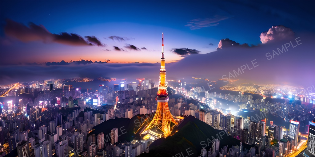 【コンセプトアート集】雲路の情景 東京