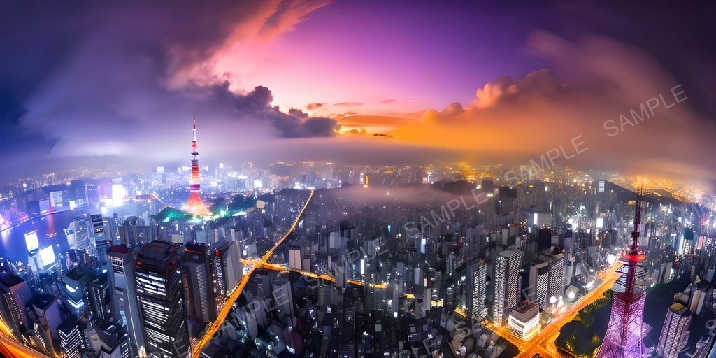 【コンセプトアート集】雲路の情景 東京