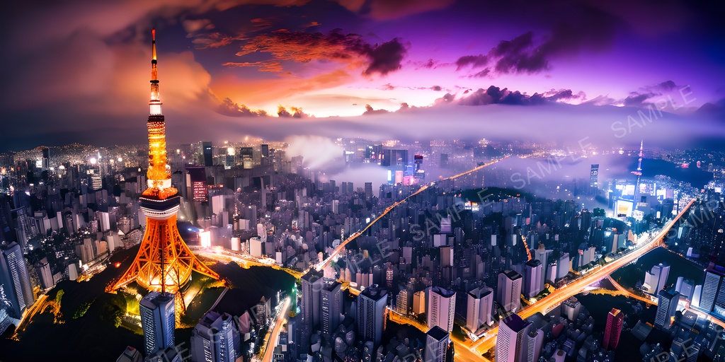 【コンセプトアート集】雲路の情景 東京