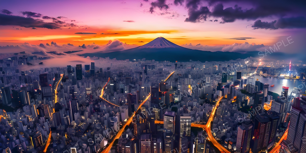 【コンセプトアート集】雲路の情景 東京