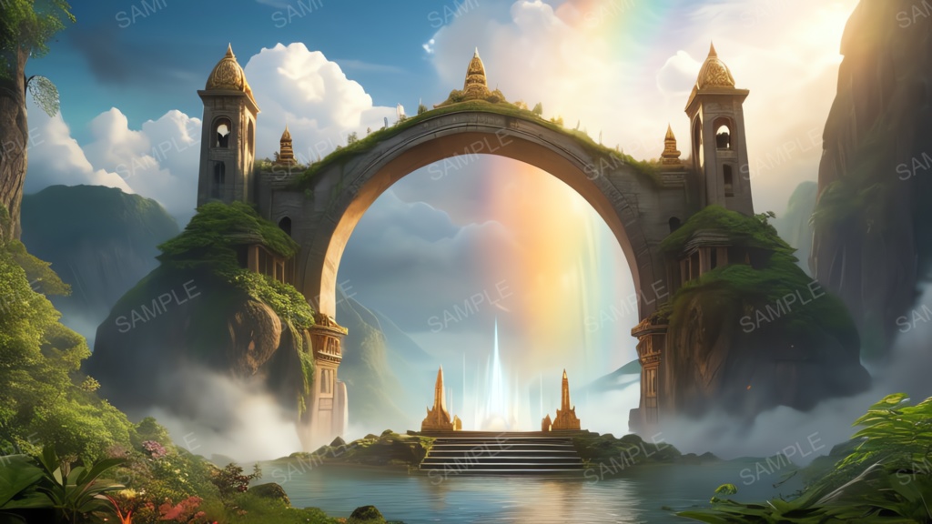 中世ファンタジー|天空に至る祈りの聖域