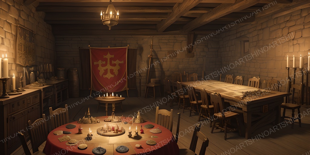 【中世ファンタジー】城内施設コンプリートパック|全50枚|¥2,000