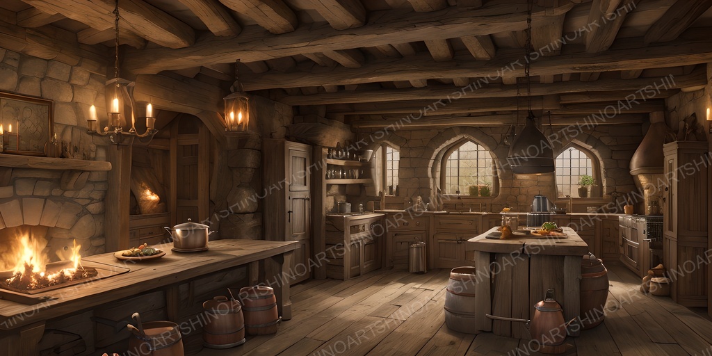 【中世ファンタジー】城内施設コンプリートパック|全50枚|¥2,000