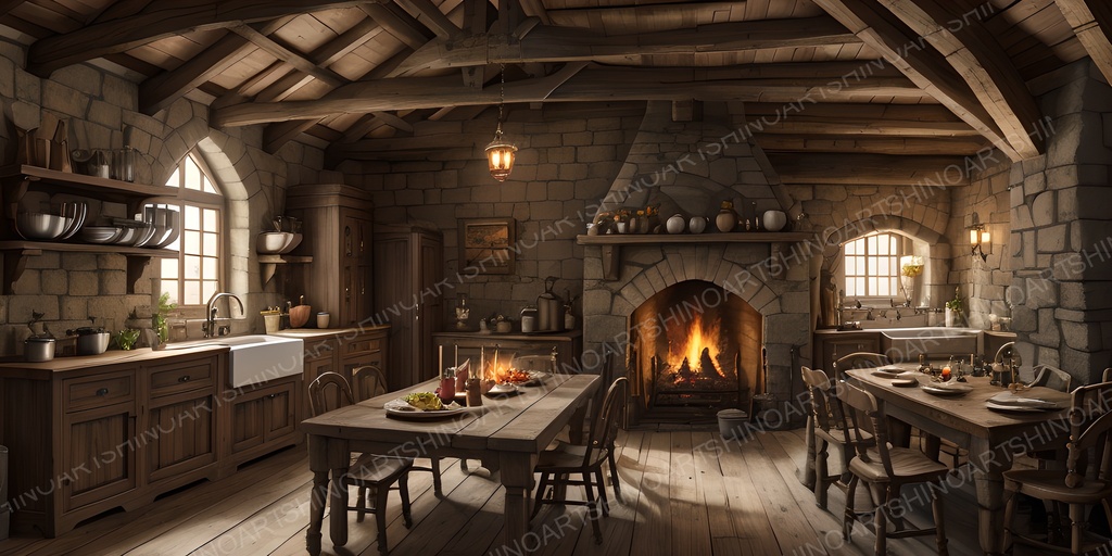 【中世ファンタジー】城内施設コンプリートパック|全50枚|¥2,000