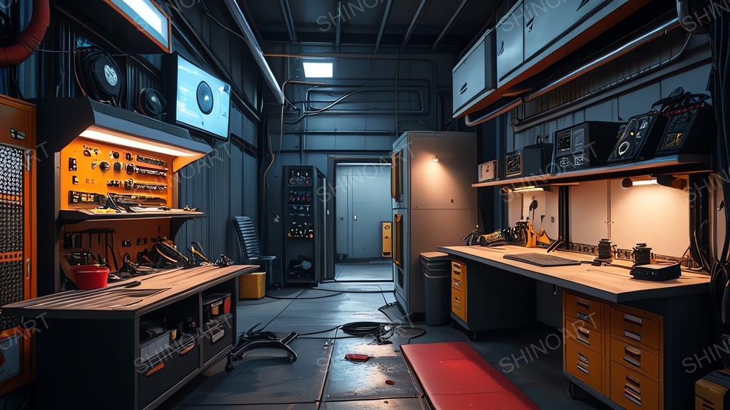 退廃サイバーパンク|重要インフラ施設コンプリートパック|全50枚|¥2,000枚