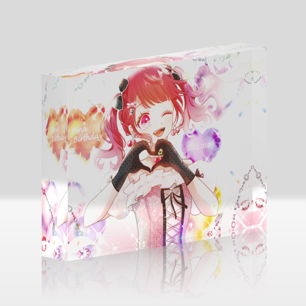 アクリルブロックBirthday2024
