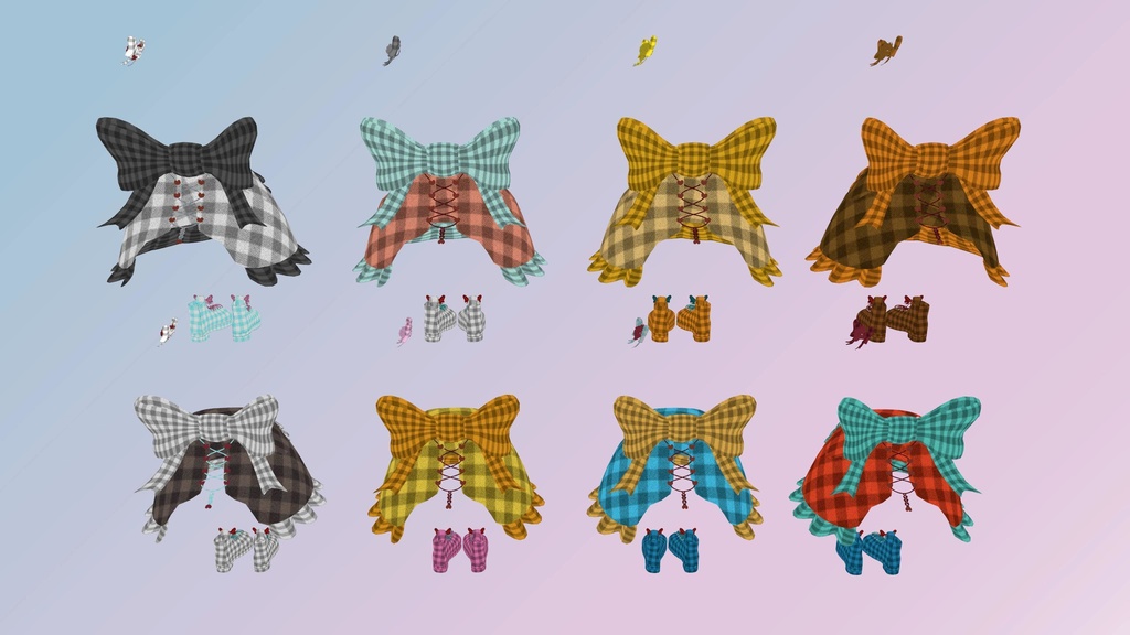 (patotoちゃん対応)RibbonWear