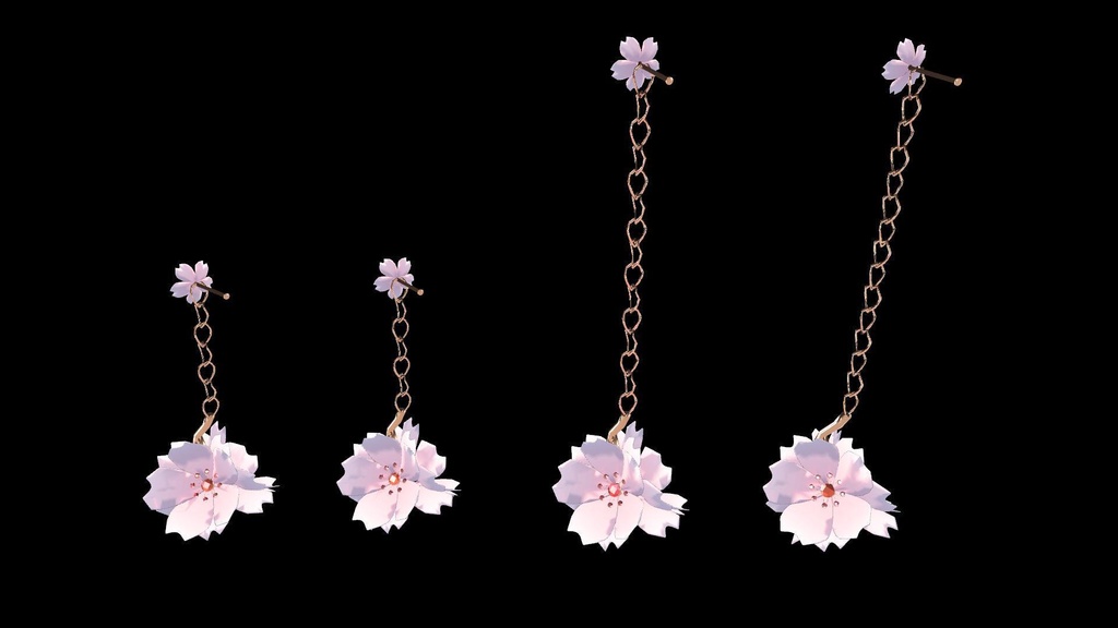 さくらイヤリング【CherryBlossomsEarring+Effects】