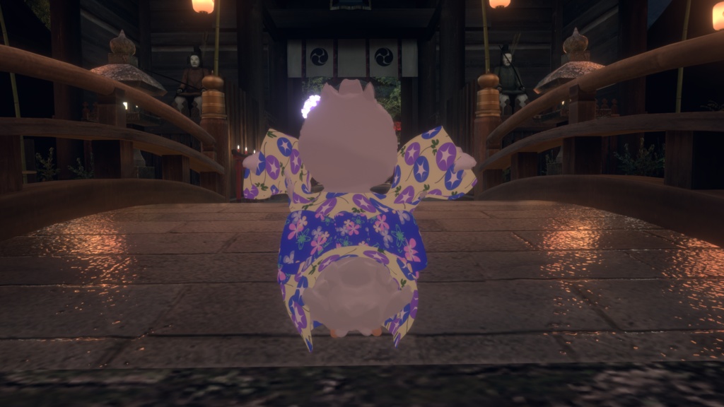 patotoちゃん専用浴衣+髪飾り