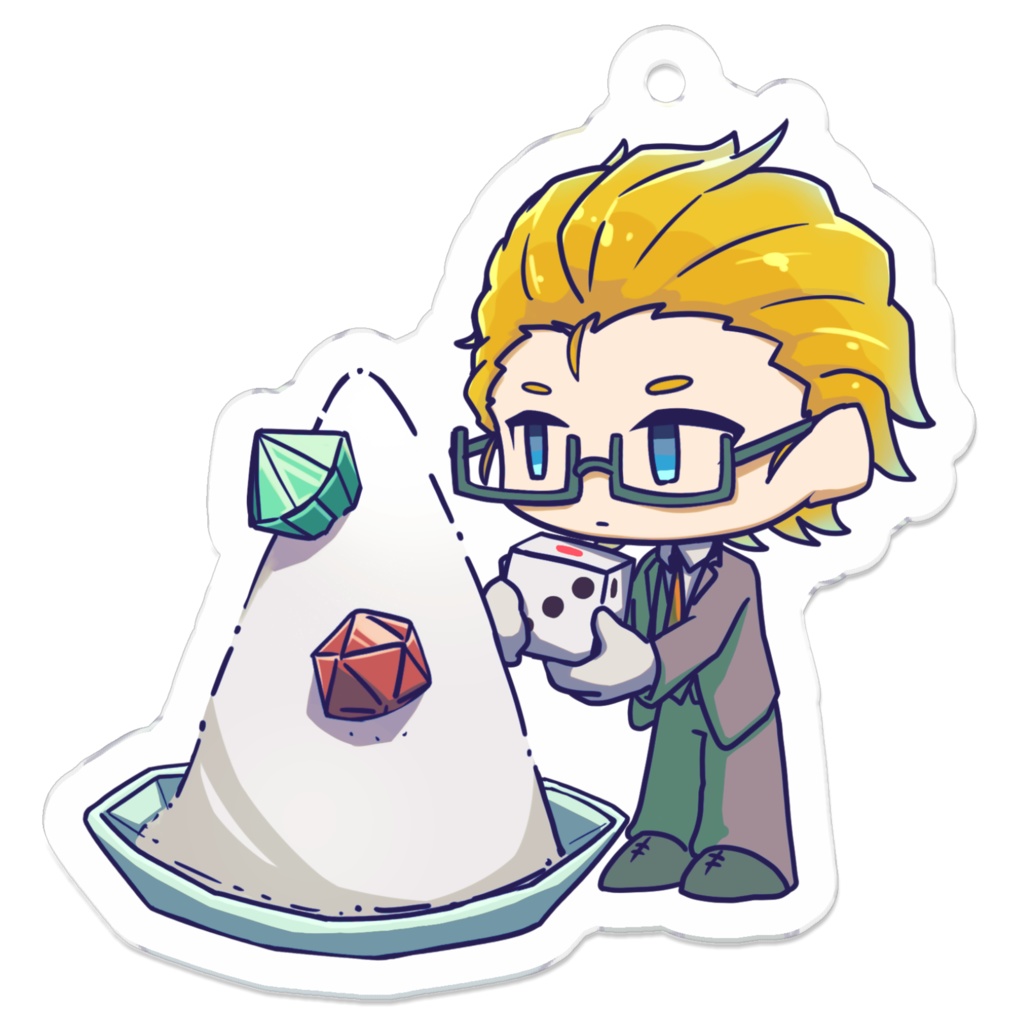 ルイスのアクキー(盛り塩)