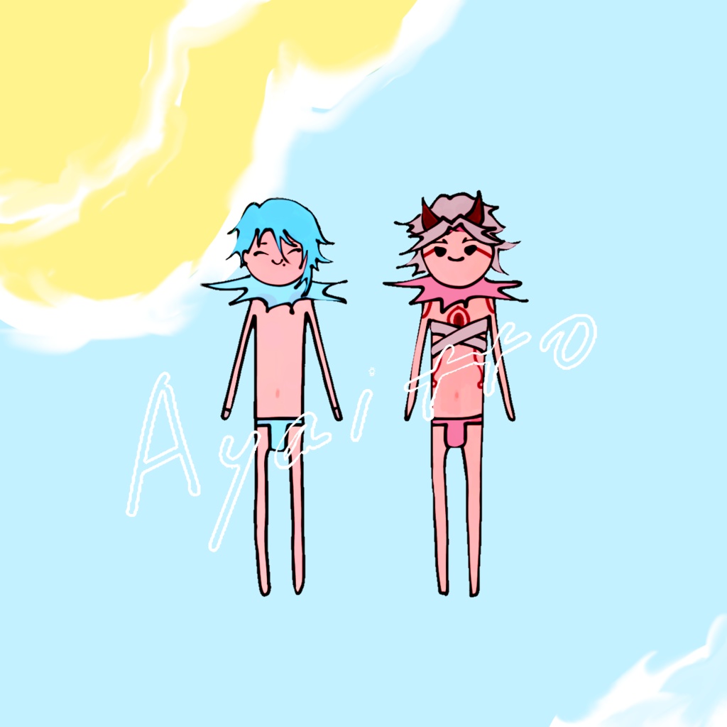 眼鏡拭き　真夏のシーサイド　　ayaitto