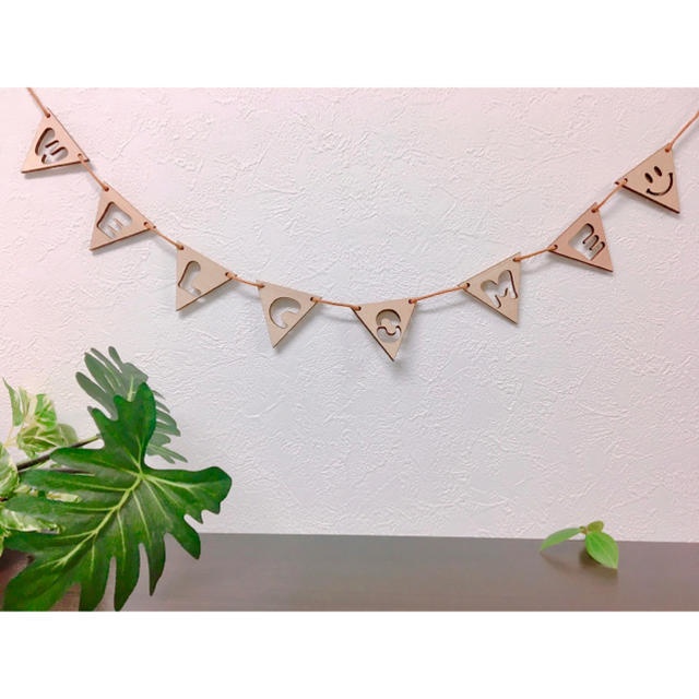 【送料無料】ウッドガーランド (WELCOME)