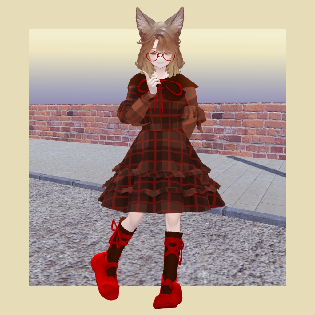 【6アバター対応】Winter001