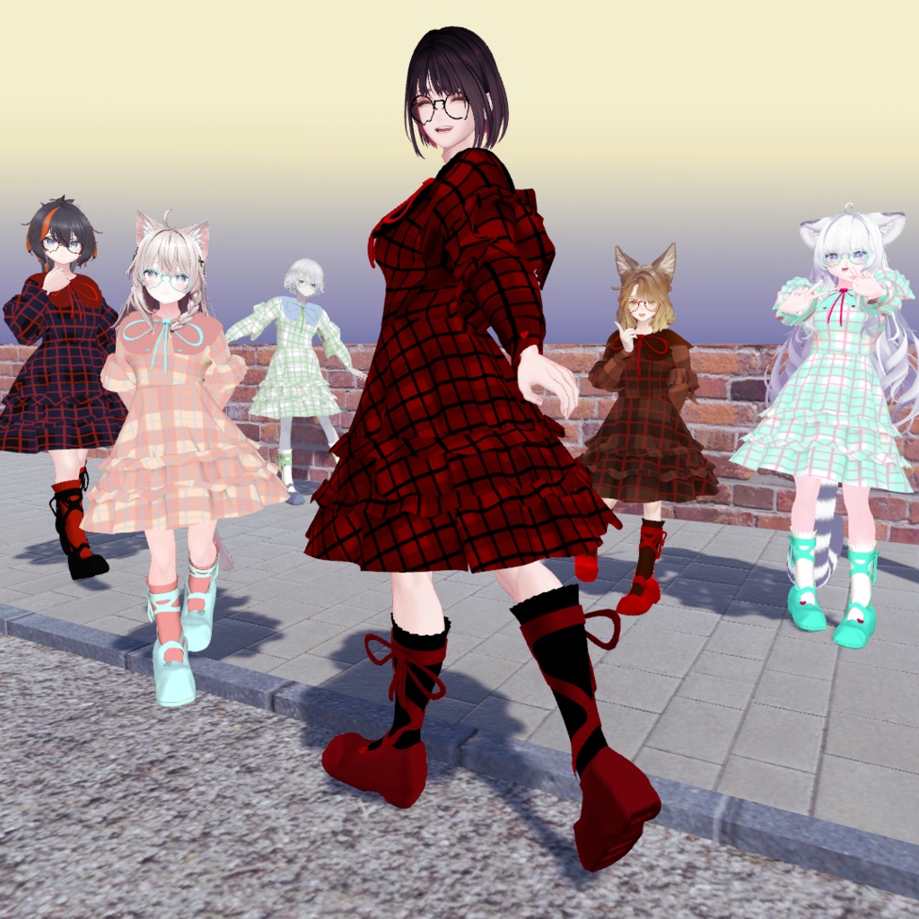 【6アバター対応】Winter001