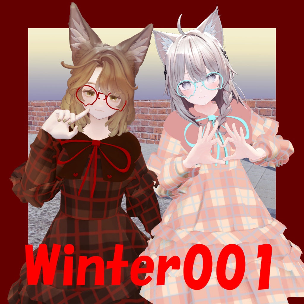 【6アバター対応】Winter001