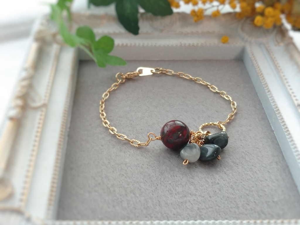 肥前忠広イメージ天然石ブレスレット