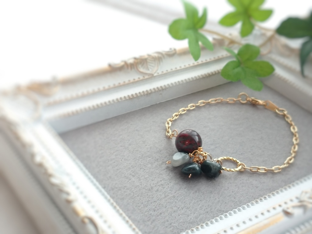 肥前忠広イメージ天然石ブレスレット