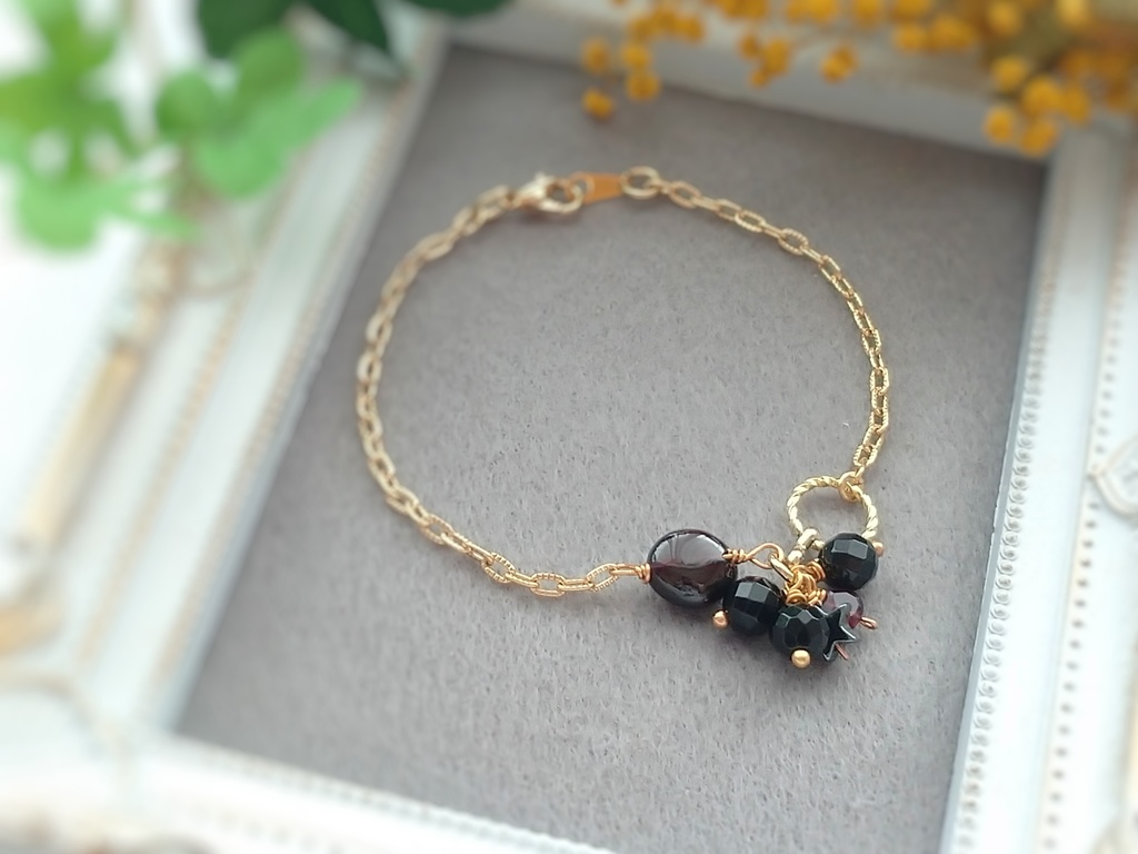 加州清光イメージ天然石ブレスレット