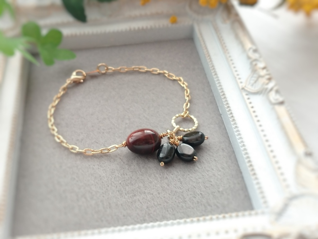 同田貫正国イメージ天然石ブレスレット