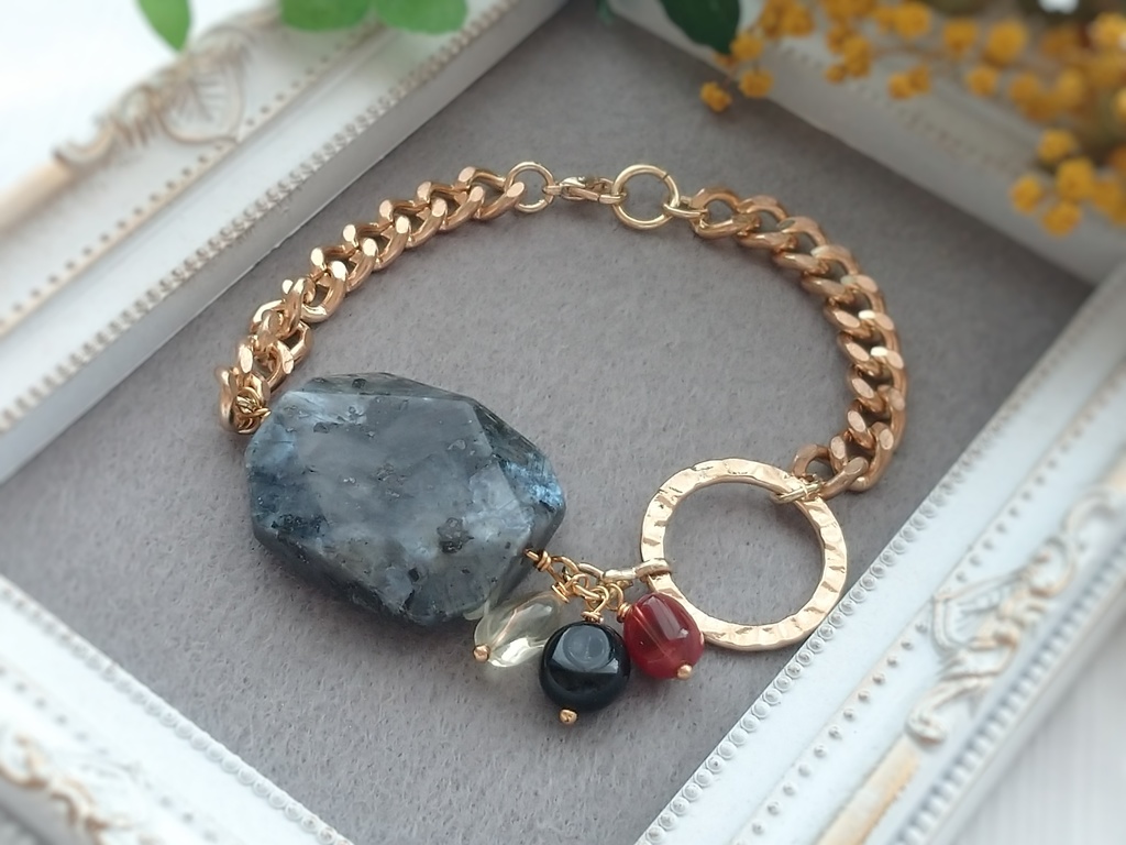 大典太光世イメージ天然石ブレスレット