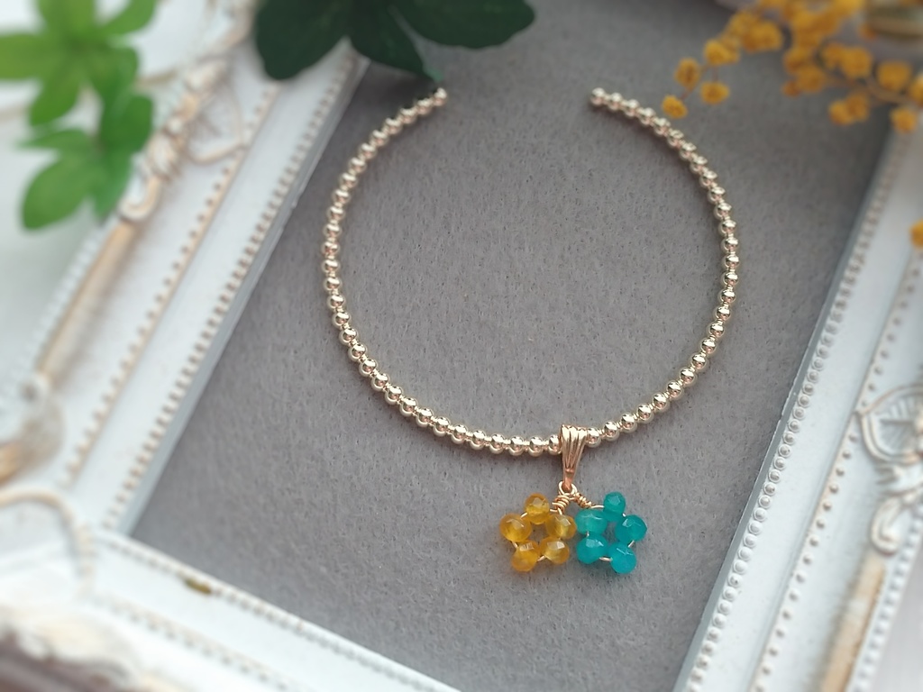 江/イメージバングル&ブレスレットセット