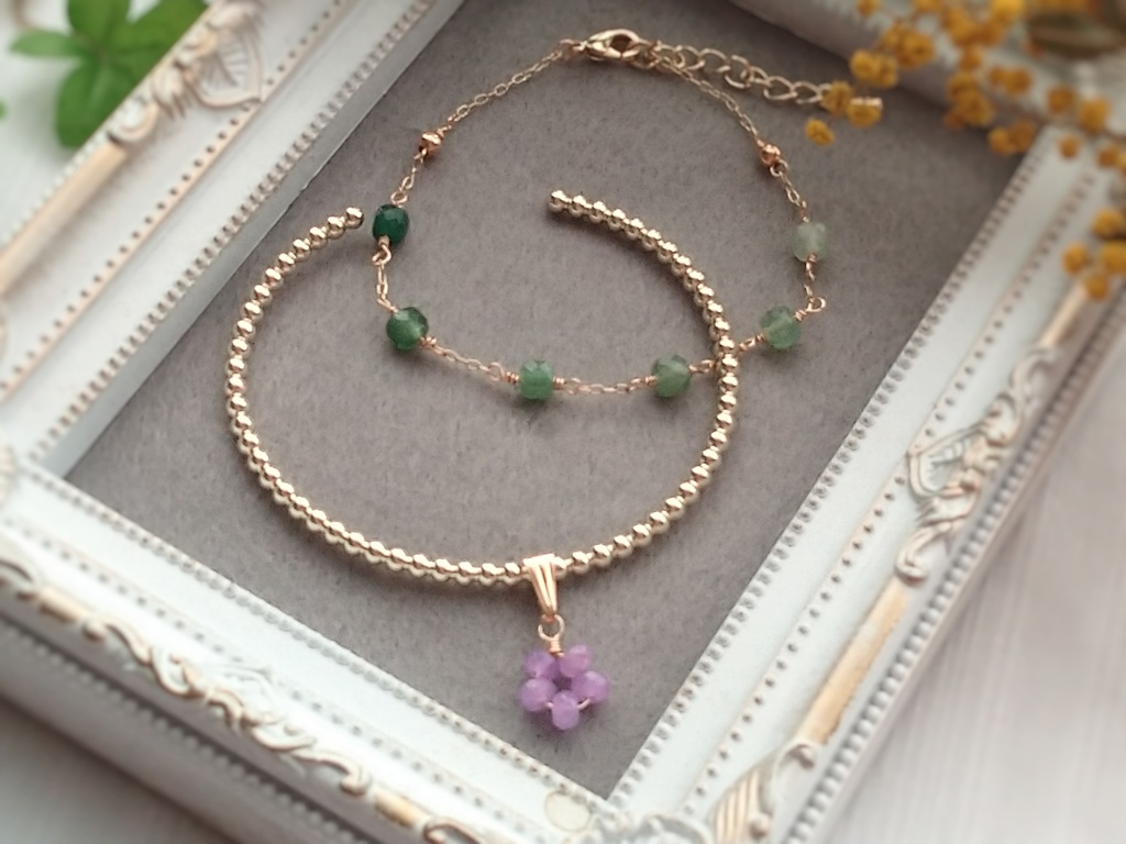 江/イメージバングル&ブレスレットセット