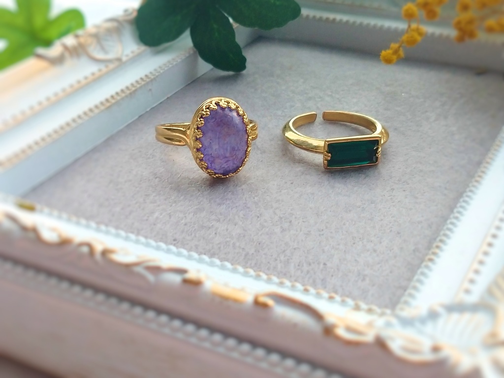 にっかり青江&へし切長谷部ヴィンテージリング