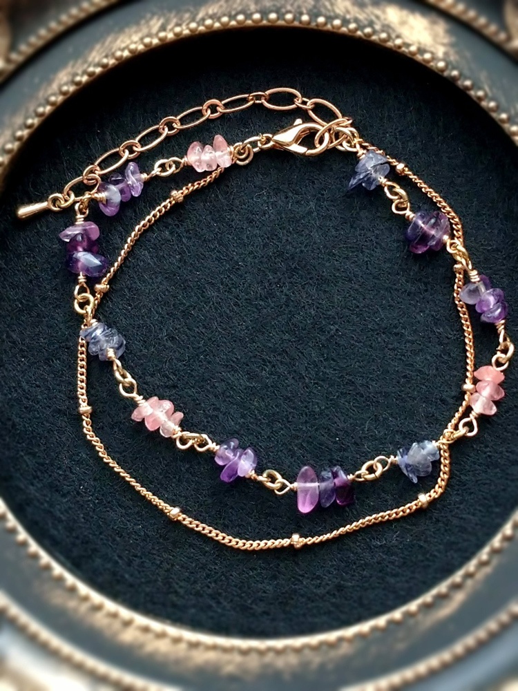 【新作】織田組/夕暮れ色のブレスレット