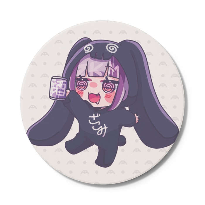 デフォルメざこみちゃんコースター