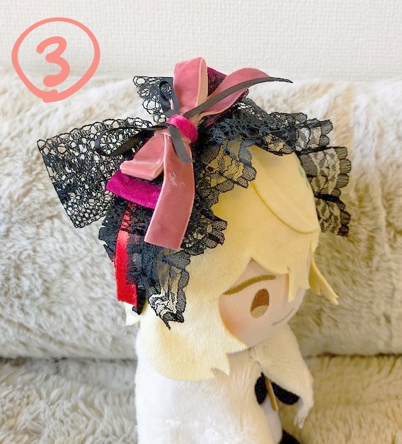 カチューシャ赤黒