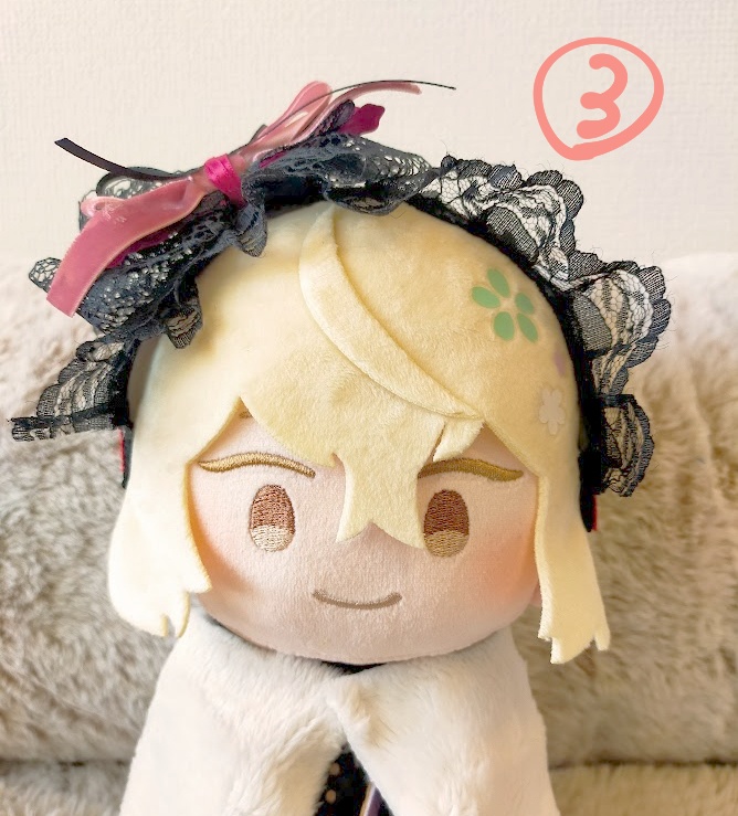 カチューシャ赤黒