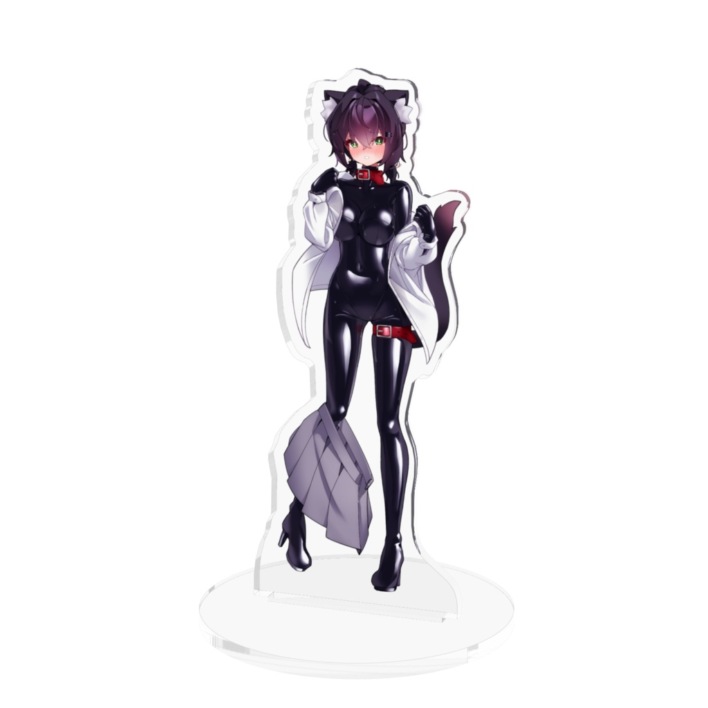 くろちゃんのアクリルフィギュア